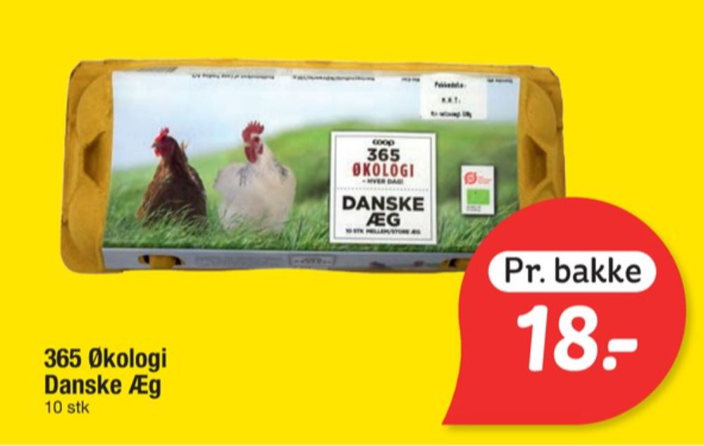 Coop 365, Danske æg M/L