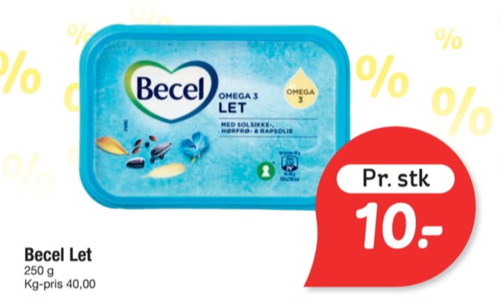 Becel, Margarine-fast Omega 3 Let