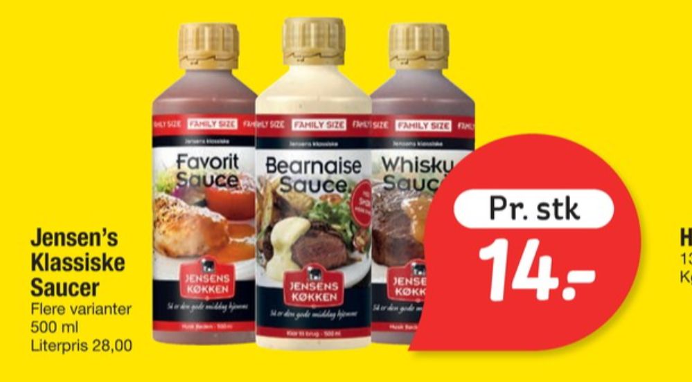 Jensens Køkken, Bearnaisesauce