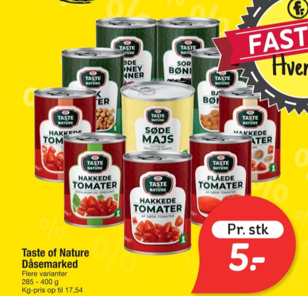 Taste of Nature, Tomater