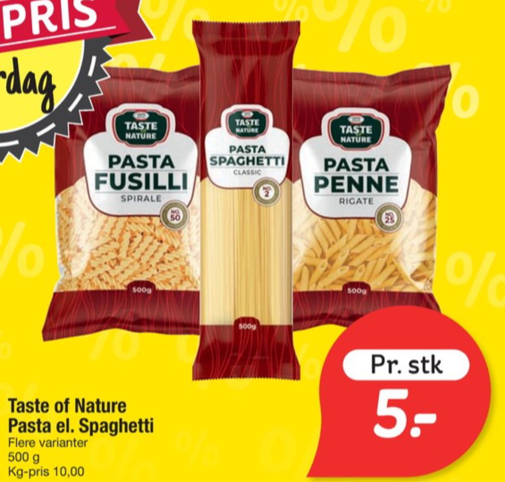 Taste of Nature, Spaghetti