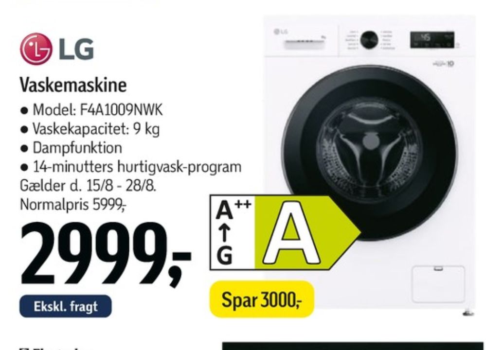 LG, Vaskemaskine