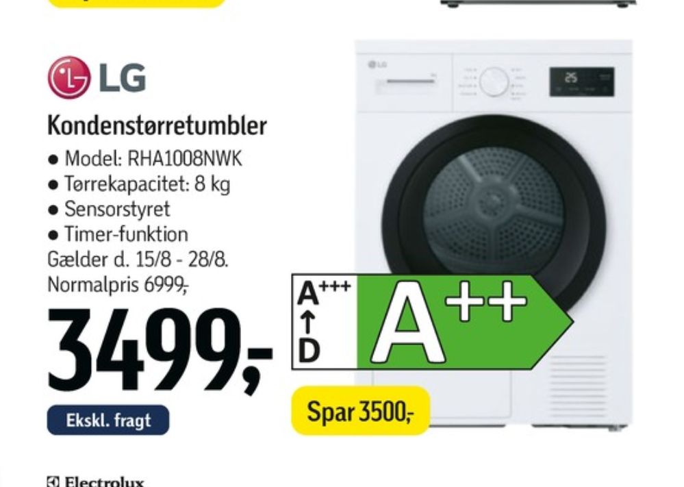 LG, Tørretumbler