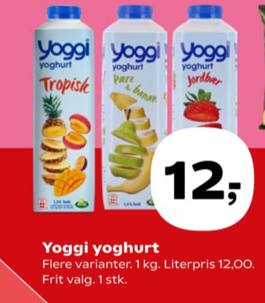 Yoggi, Tropisk Yoghurt