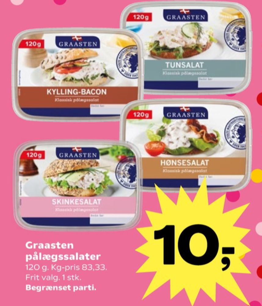 Graasten, Kylling & Baconsalat