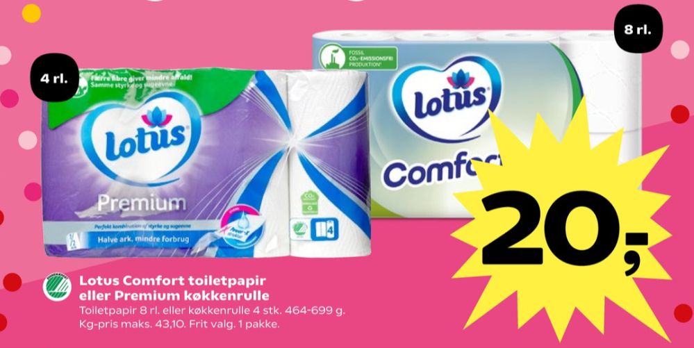 Lotus Premium, Køkkenrulle