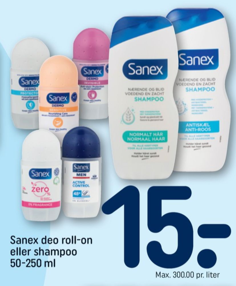Sanex, Deo Roll-on