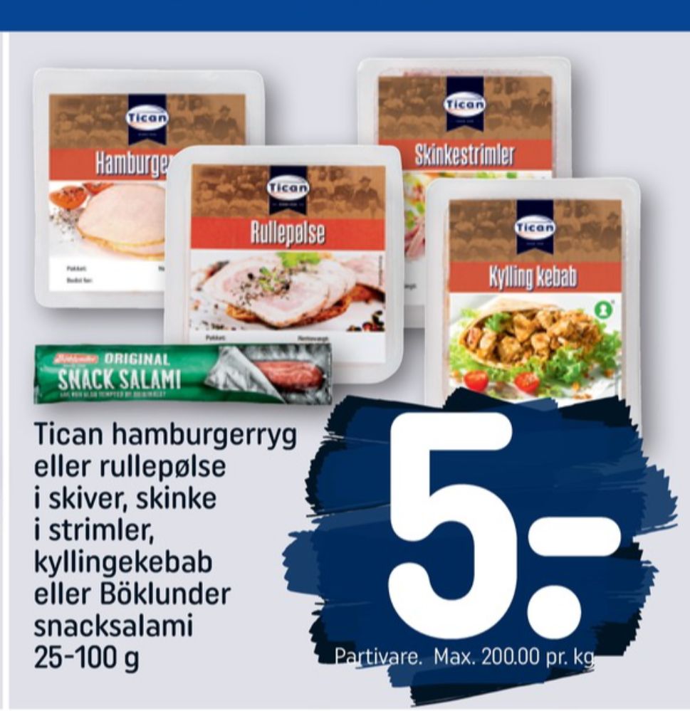 Böklunder, Salami Snacks