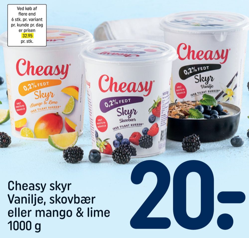 Cheasy, Vanilje Skyr 