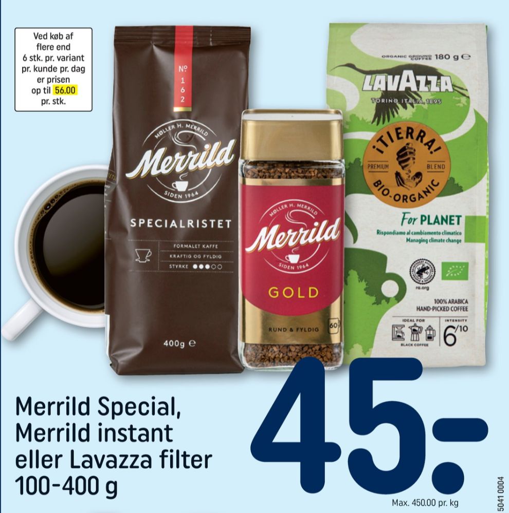 Merrild Gold, Instant Kaffe