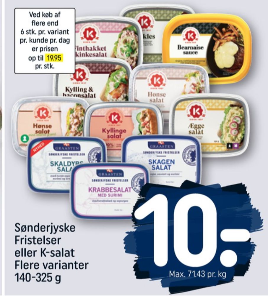 K-salat Sandwich, Kyllingesalat med Chilimayo 30% mindre fedt