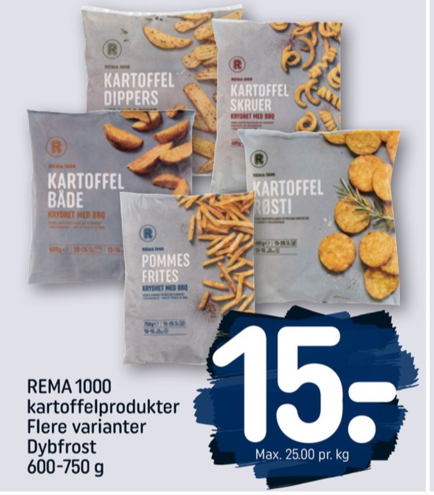 Rema 1000, Kartoffel Dippers
