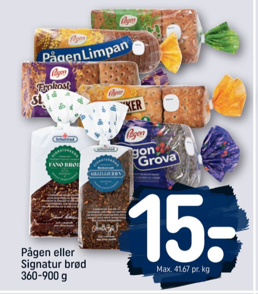 Pågen Limpan, Brød