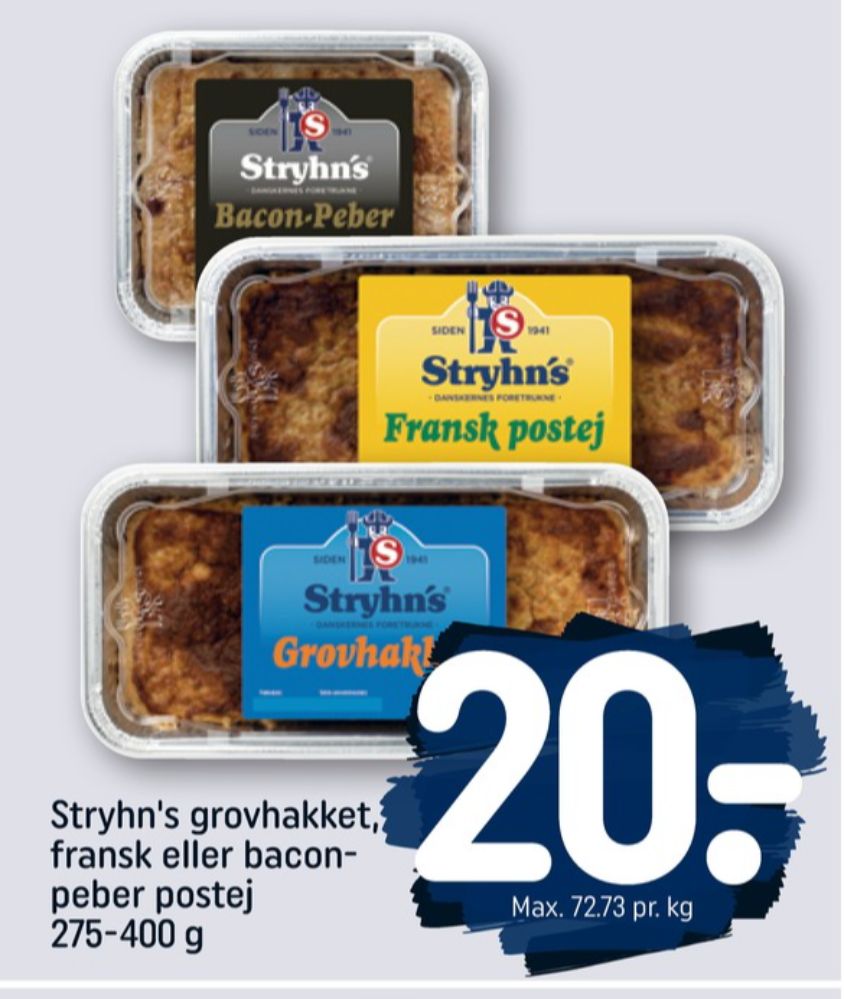Stryhns Grovhakket, Leverpostej