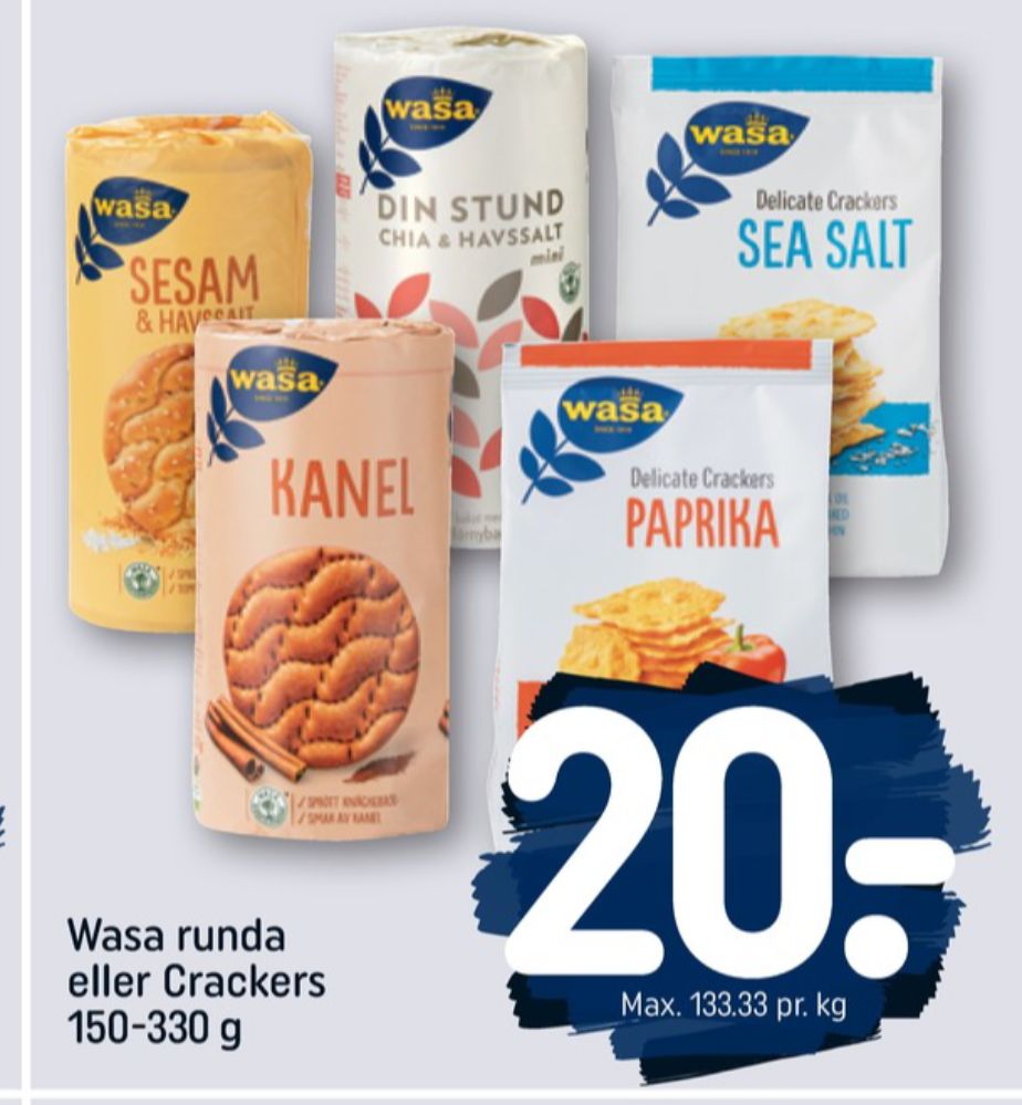 Wasa, Kanel knækbrød