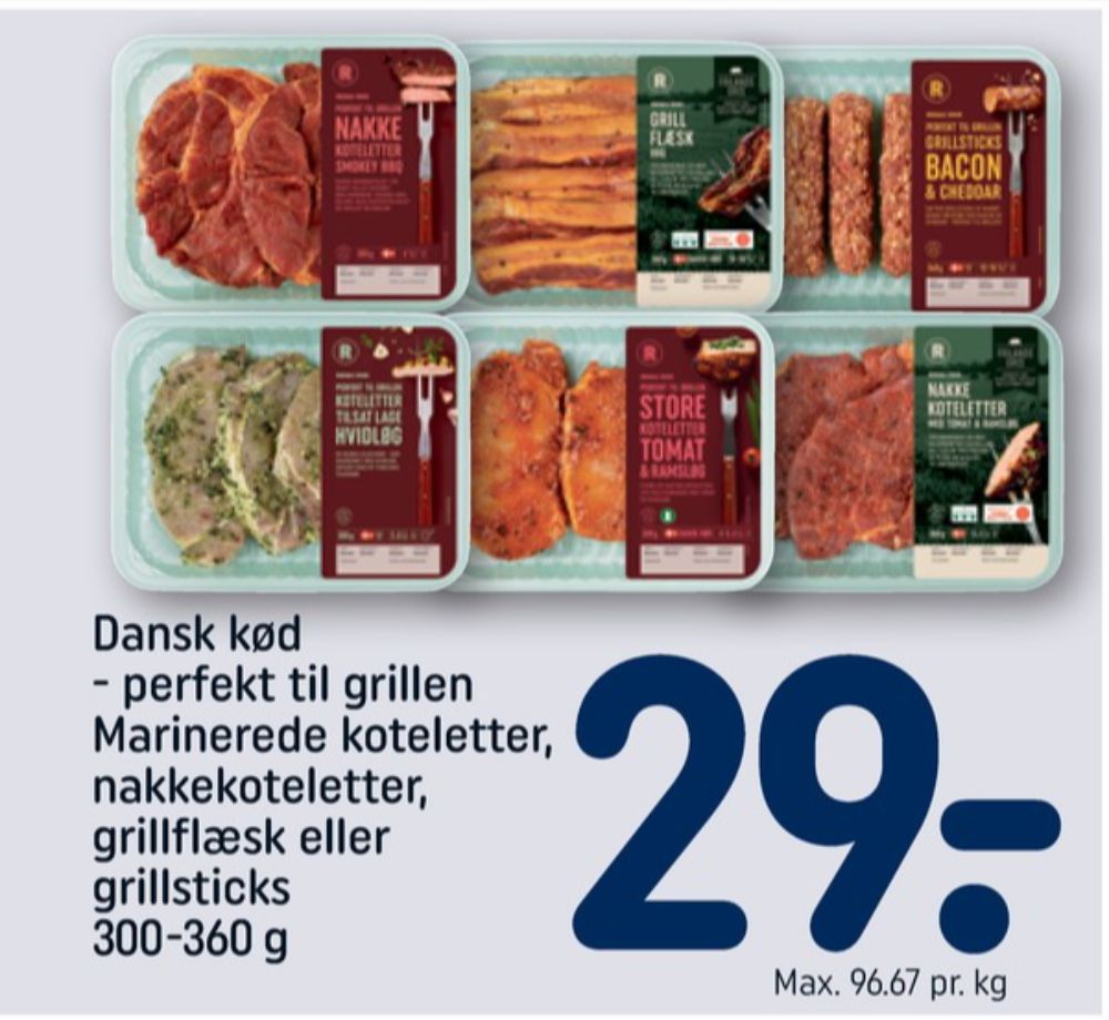 Rema 1000, Nakkekoteletter