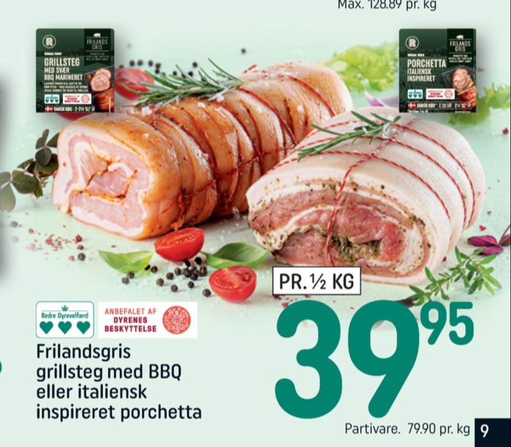 Rema 1000, Porchetta