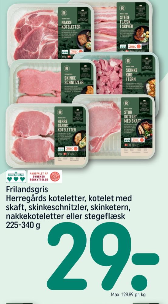 Rema 1000, Flæsk i skiver
