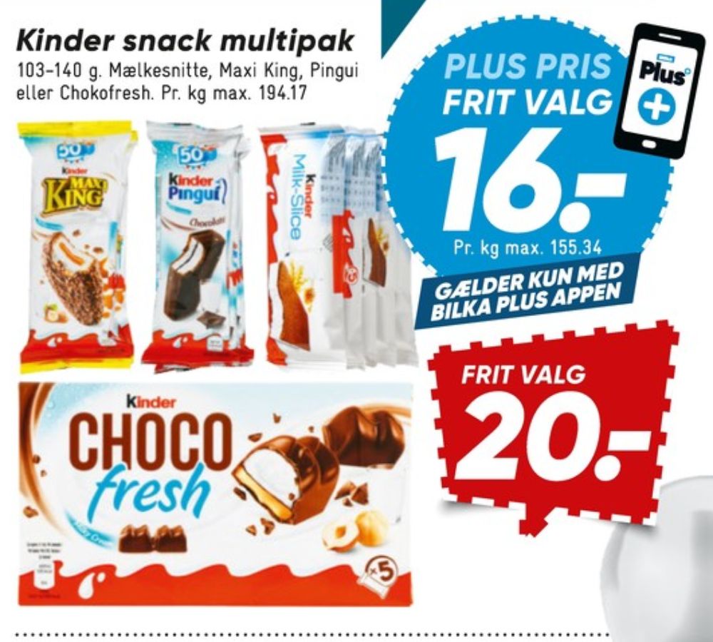 Kinder Pingui, Cool Snacks