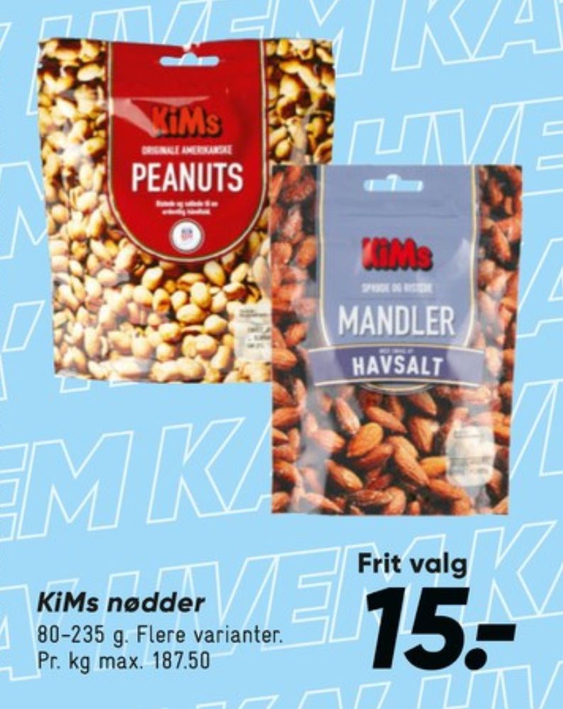 Kims, Mandler Havsalt