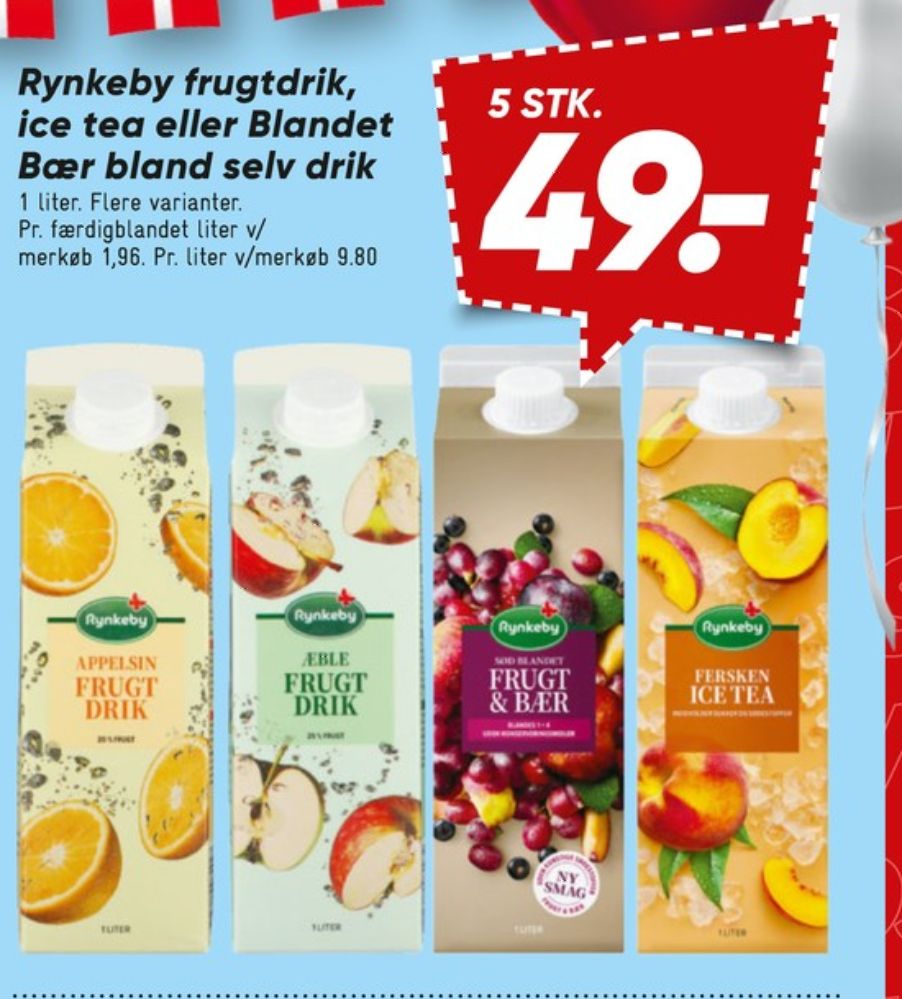 Rynkeby, Ice Tea Fersken