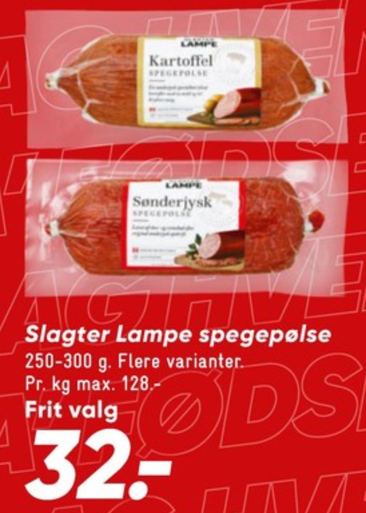 Slagter Lampe, Sønderjysk Spegepølse