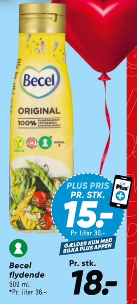 Becel, Margarine - flydende original