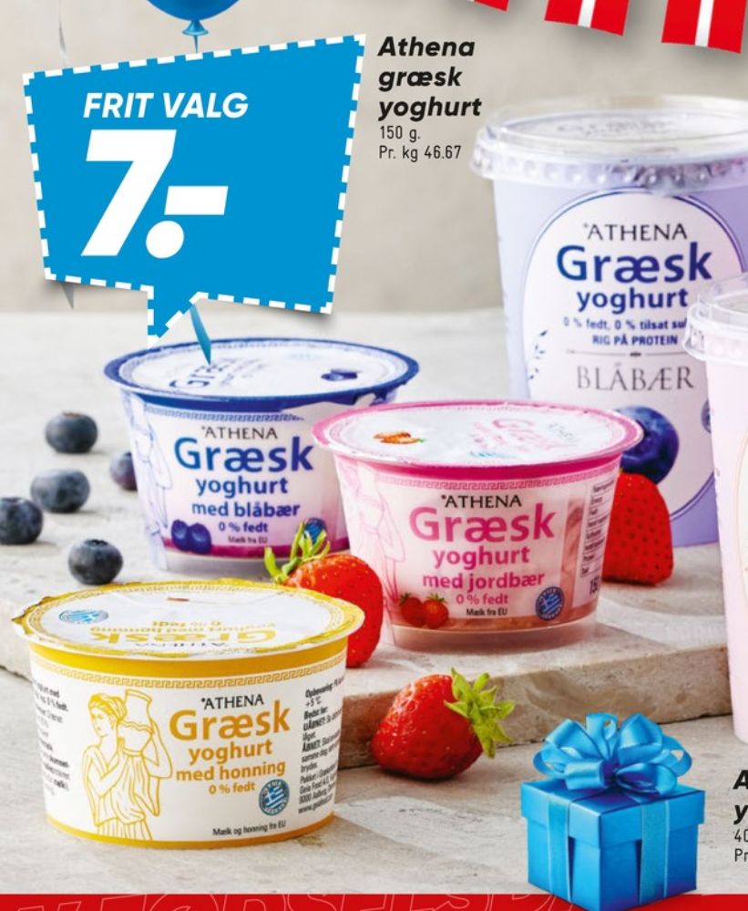 Athena, Græsk Yoghurt Honning