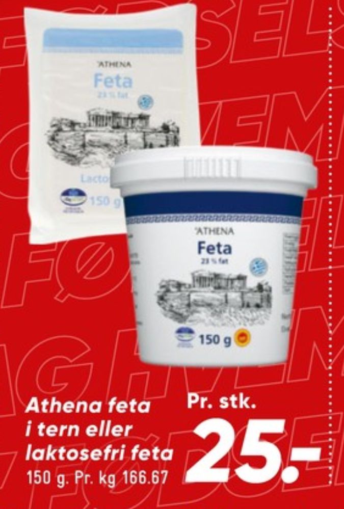 Athena, Feta