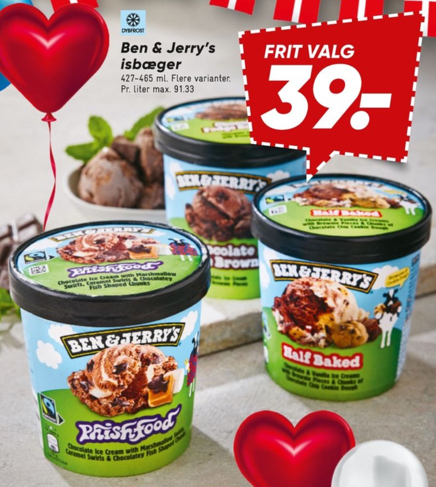 Frisko Ben & Jerry's, Half Baked is