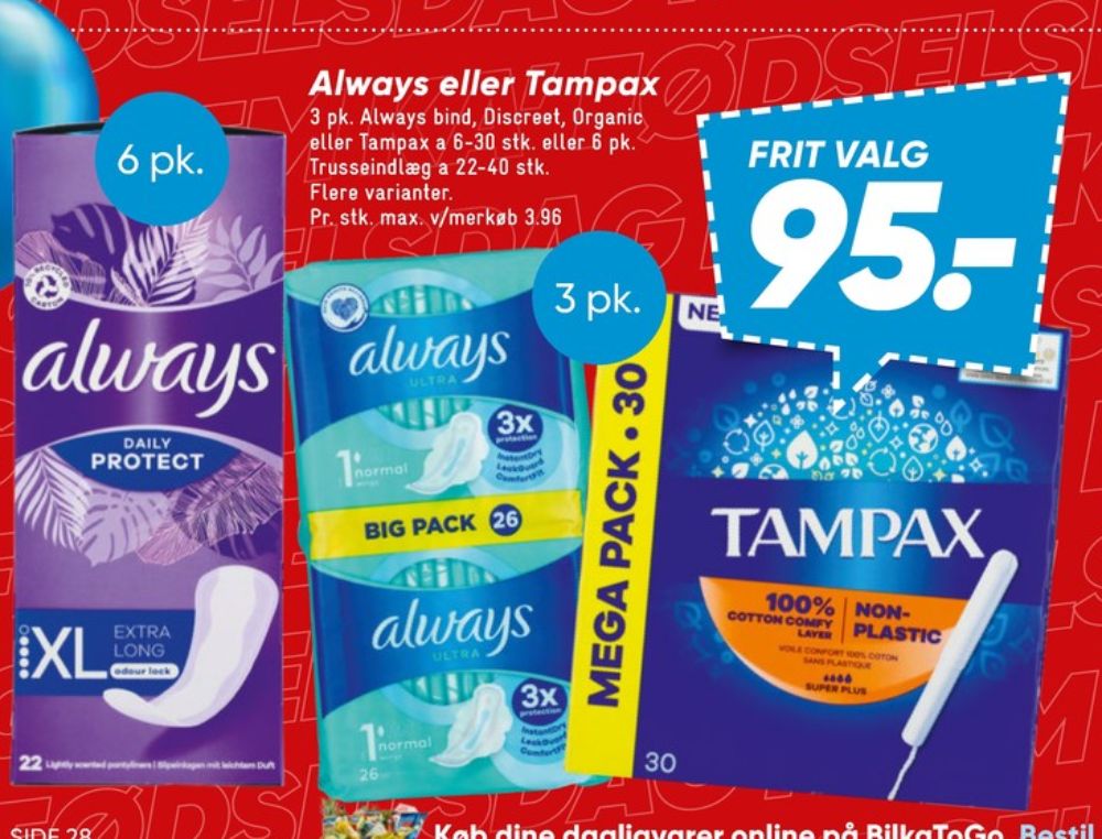Always, Trusseindlæg