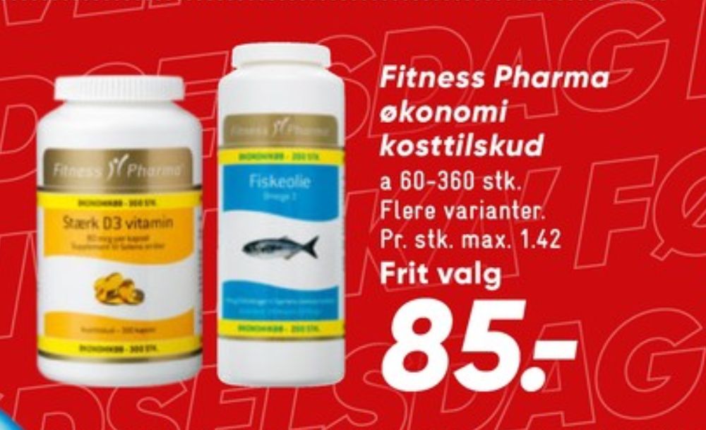 Fitness Pharma, Fiskeolie