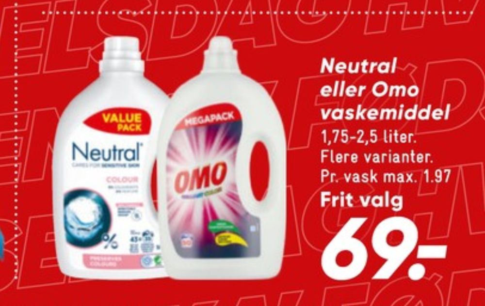 Omo, Vaskemiddel-flydende