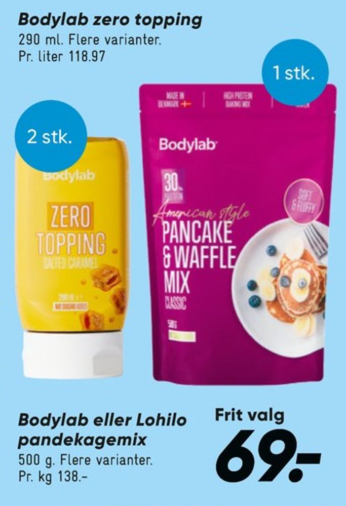 Bodylab Frontrunner, Zero Topping Salted Caramel