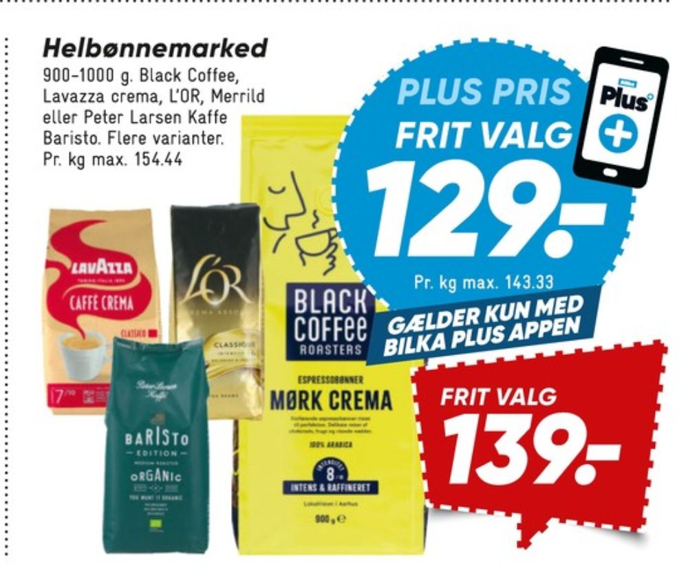 LOR Crema Absolu Classique, Kaffebønner