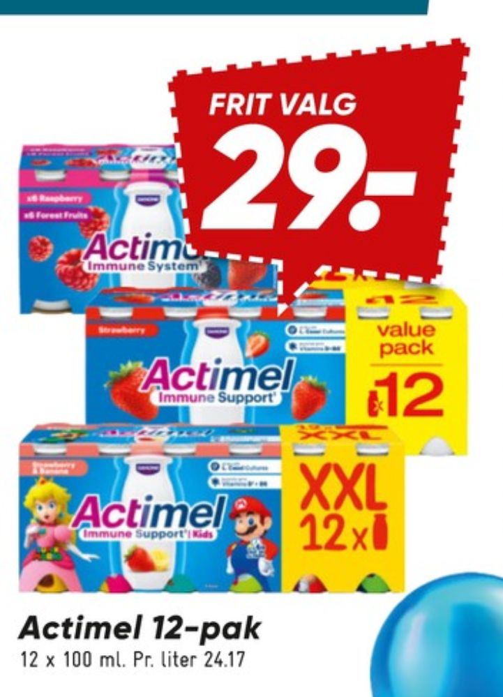 Danone Actimel, Drikkeyoghurt Skovbær