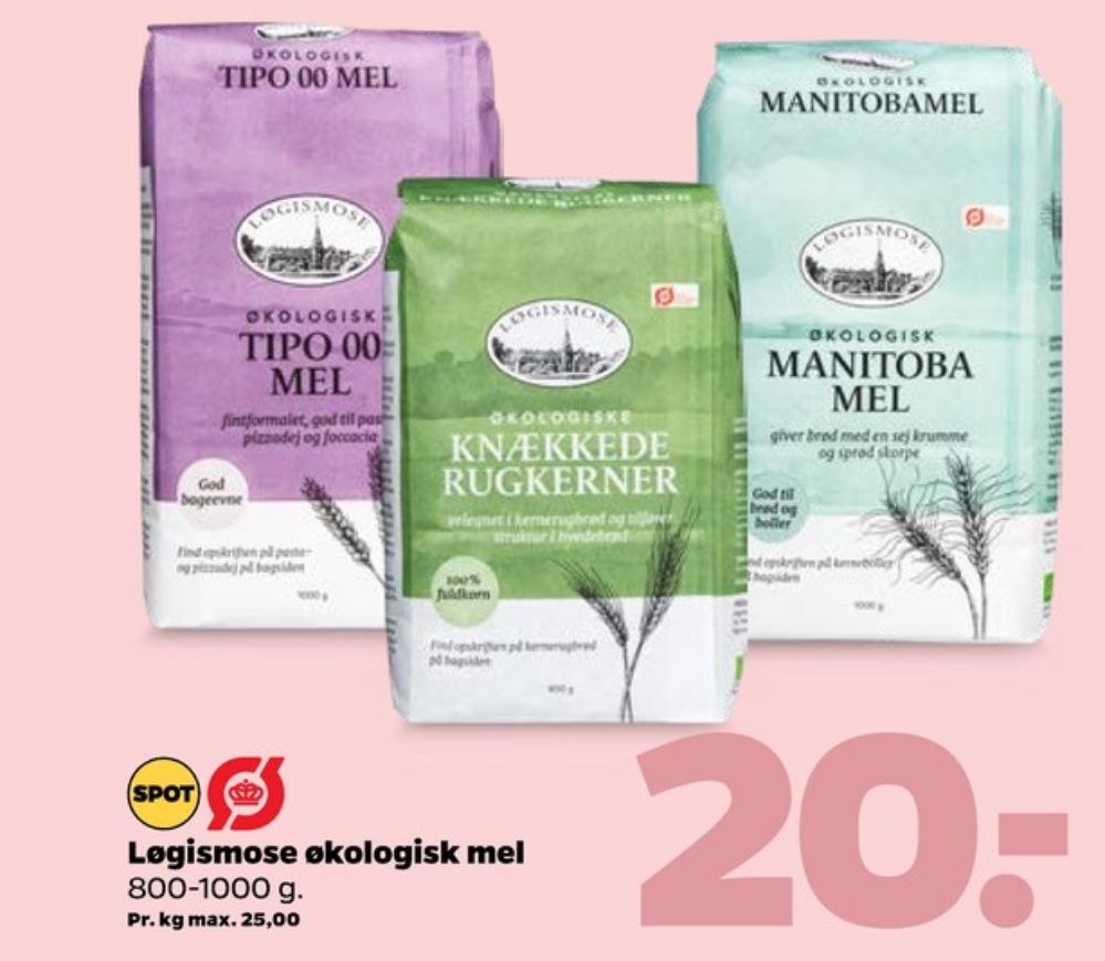 Løgismose, Rugkerner