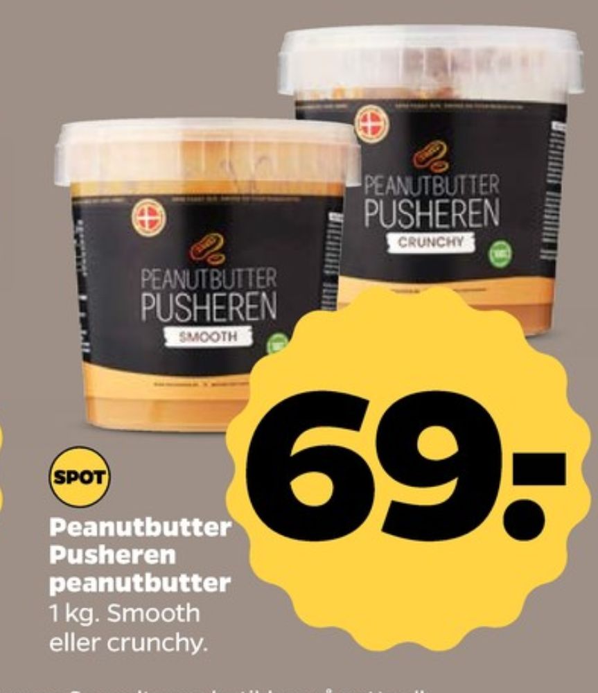 Peanutbutter Pusheren, Peanutbutter Crunchy