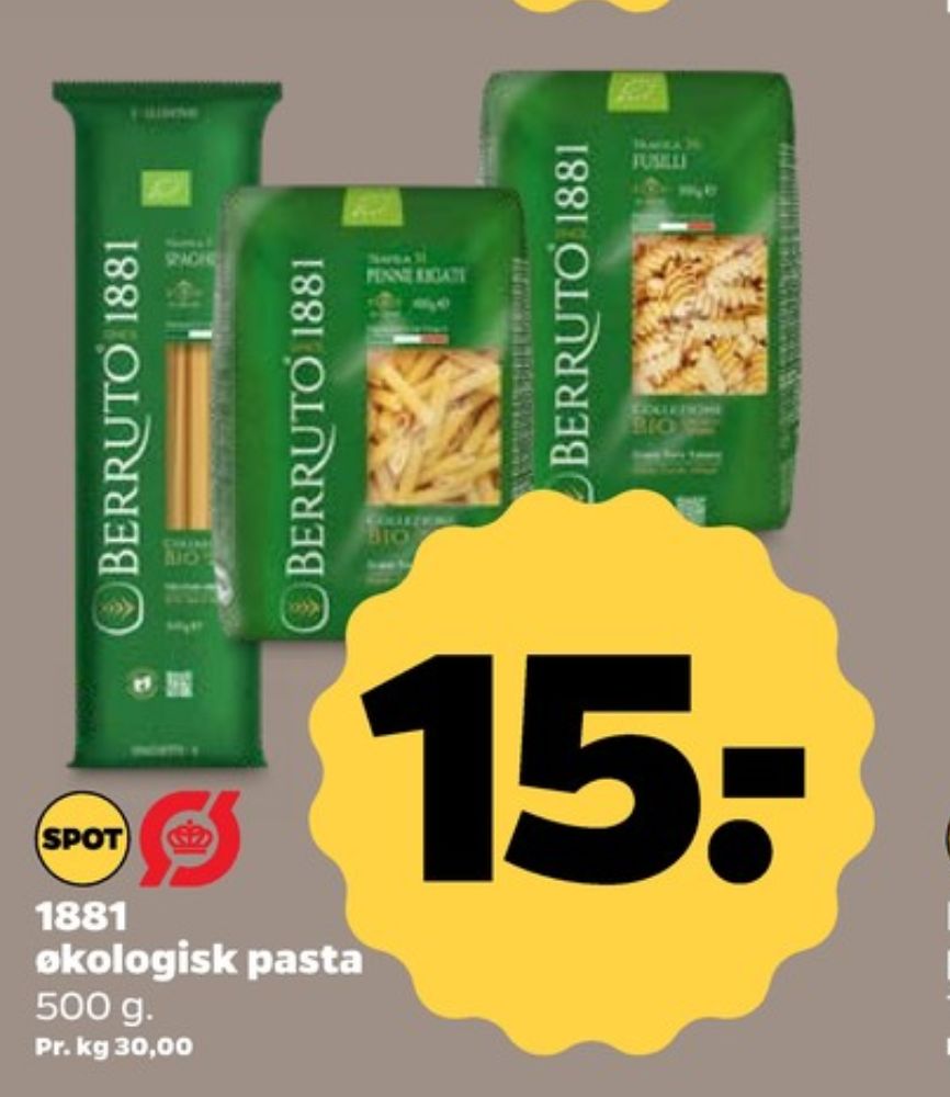 1881, Pasta Skruer