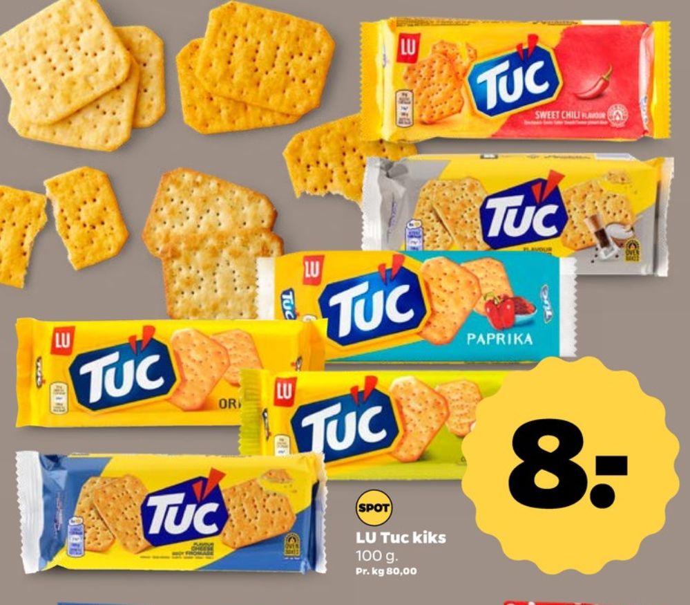 LU TUC, LU Tuc Salt & Peber