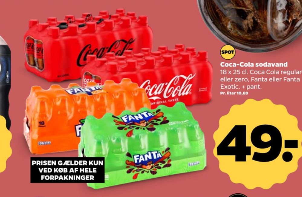 Coca Cola, Cola 18 pk.