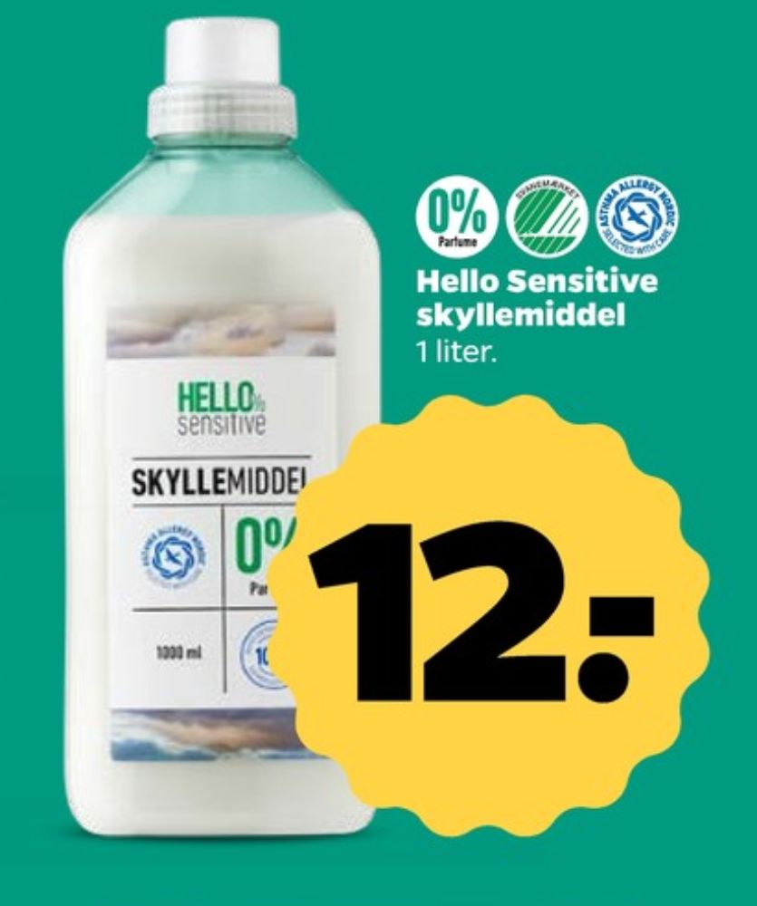 Hello Sensitive, Skyllemiddel