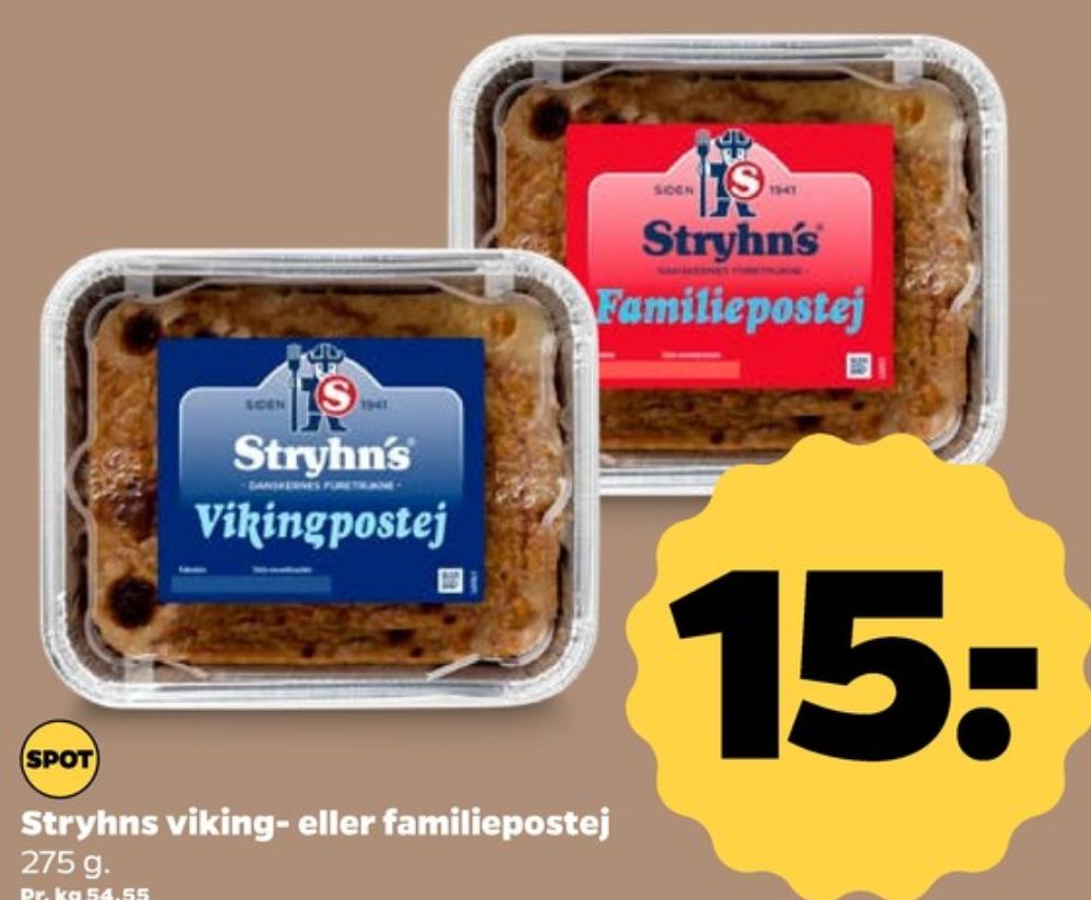 Stryhns Familiepostej, Leverpostej