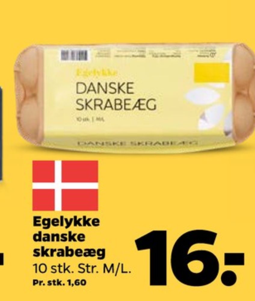 Egelykke, Skrabeæg M/L