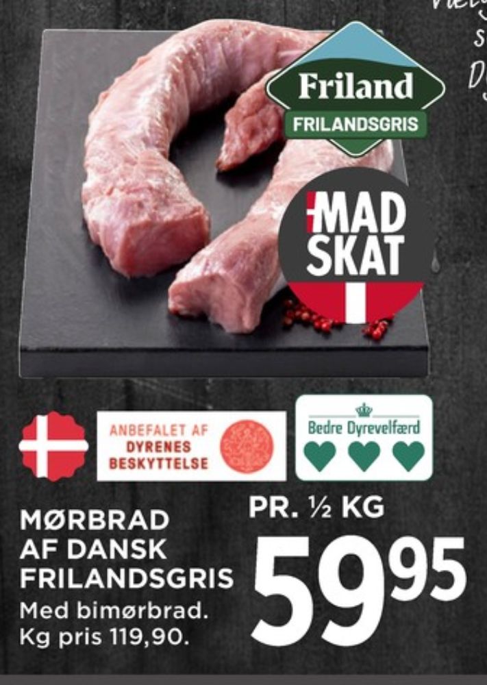 FRILAND Frilandsgris, Grisemørbrad