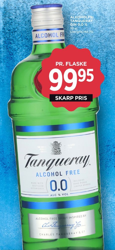 Tanqueray Alcohol Free 0,0, Gin