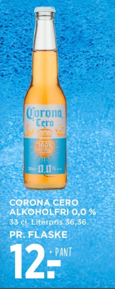Corona Cero, Øl - Alkoholfri