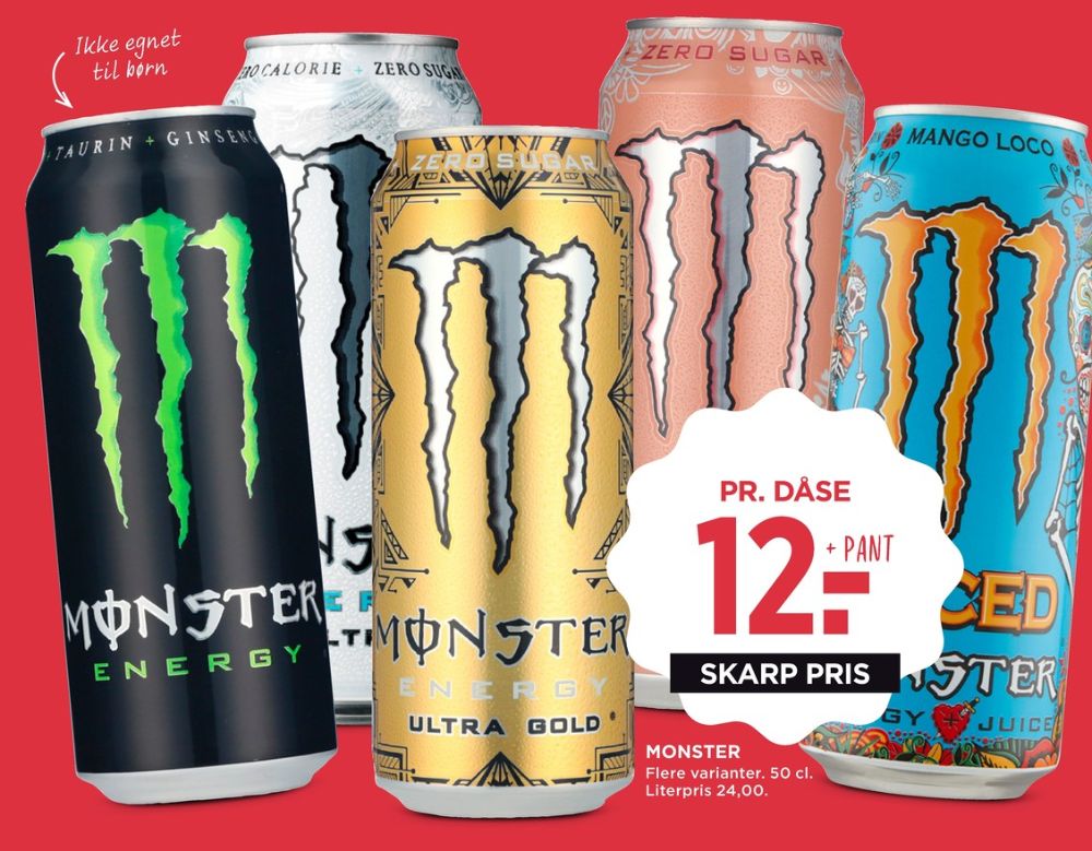 Monster Ultra Peachy Keen, Energidrik