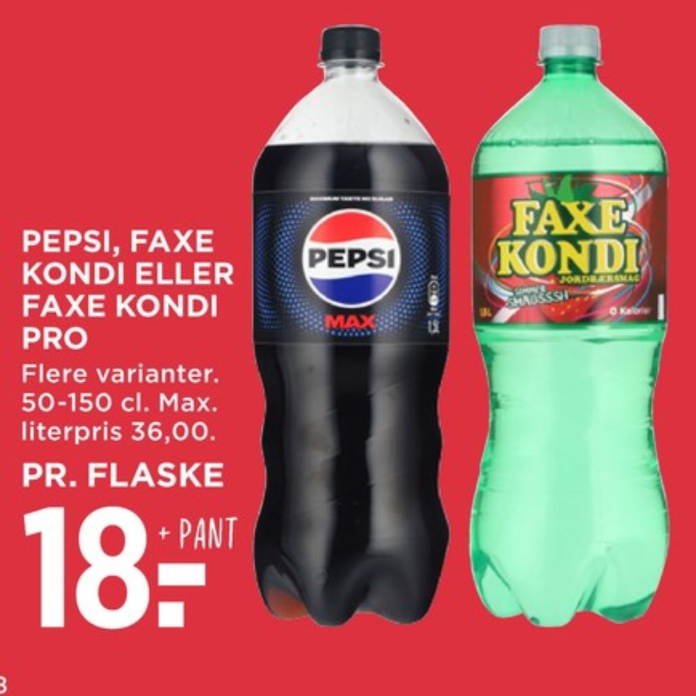 Pepsi Max, Cola