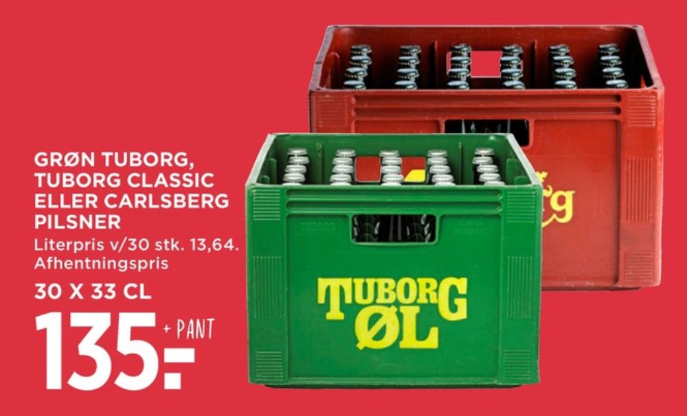 Tuborg Grøn, Øl